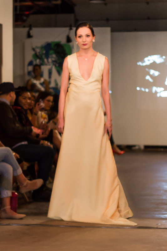 Designs By LN - Luba Shul - Yellow Dress