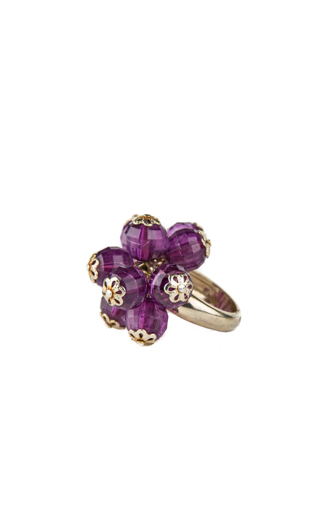 Kate Spade Purple Beaded Ring