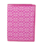 Pink Coach Passport Holder