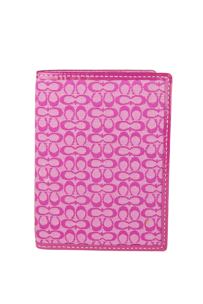 Featured: Coach Passport Holder