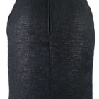 Black Wool Peter Som Skirt On Sale