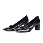 Salvatore Ferragamo Patent Pumps