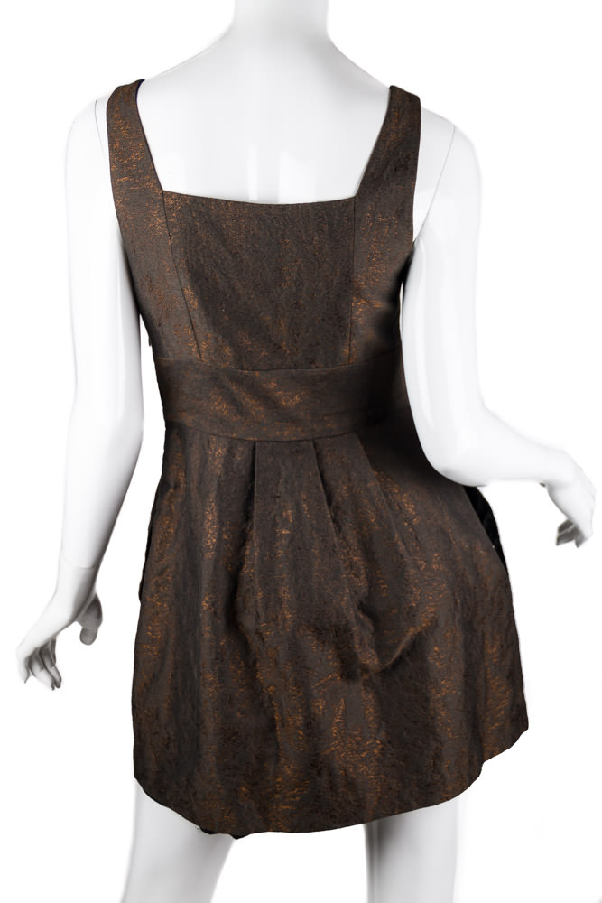 Brown Theory Cocktail Dress