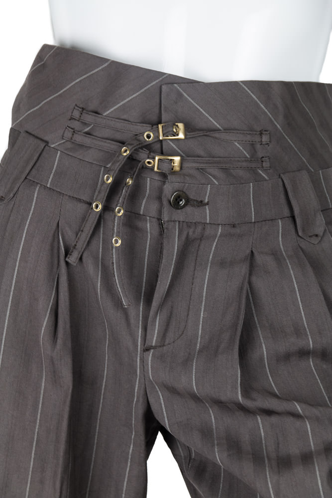 See by Chloe Brown Pants Belt Detail