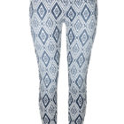 7 For All Mankind Ikat Cropped Skinny Jeans