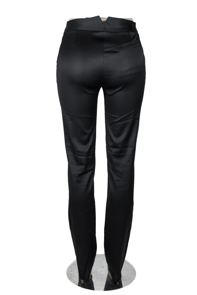 John Galliano Black Tuxedo Pants