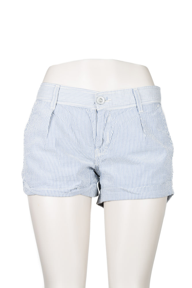 7 For All Mankind Tracy Seersucker Shorts - Quoture