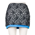 DVF Black Lace Mini Skirt