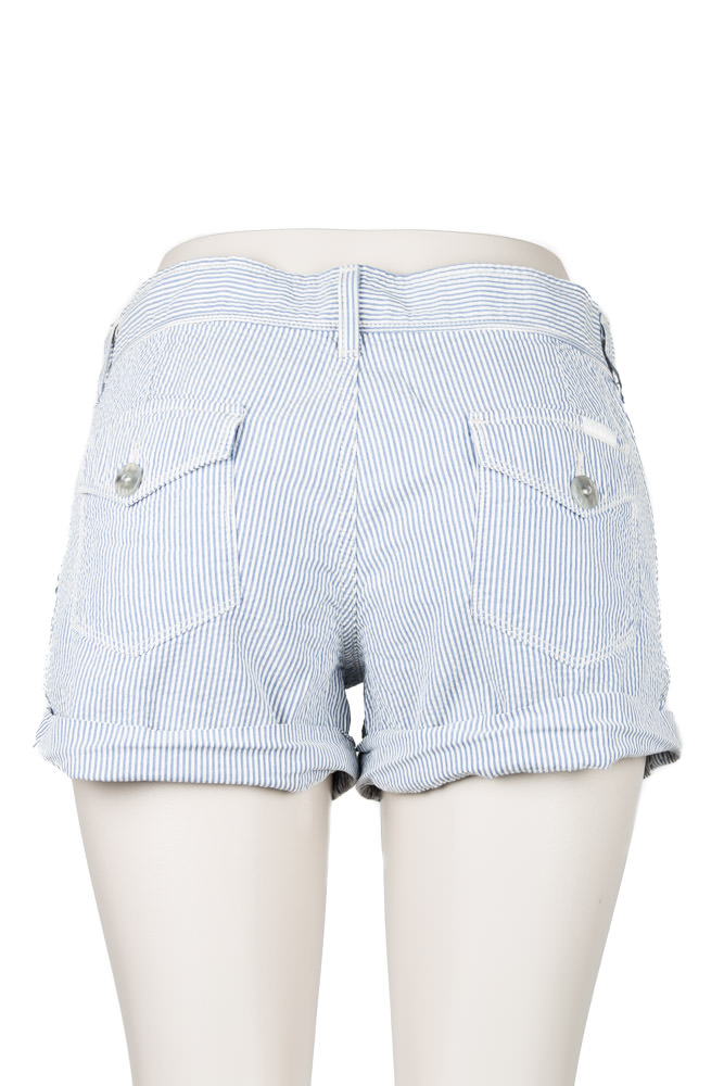 7 For All Mankind Striped Shorts