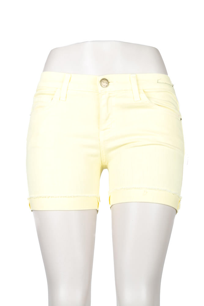 Current/Elliott Yellow Shorts