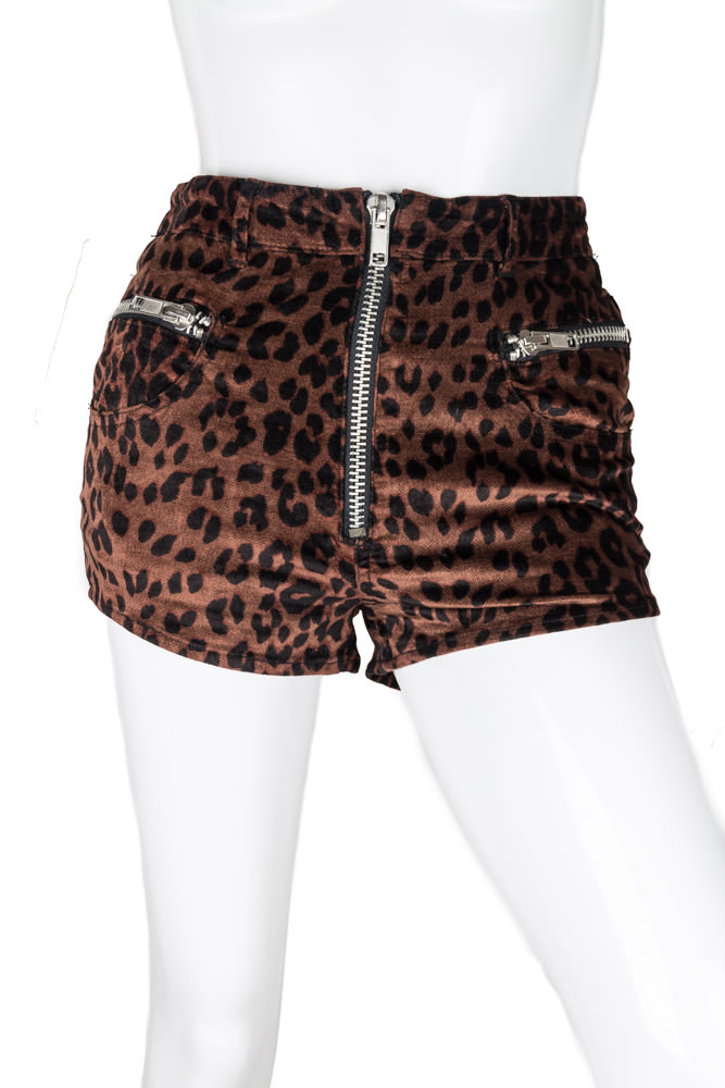 UNIF Leopard Print Shorts