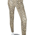 7 For All Mankind Leopard Slim Cigarette Jeans