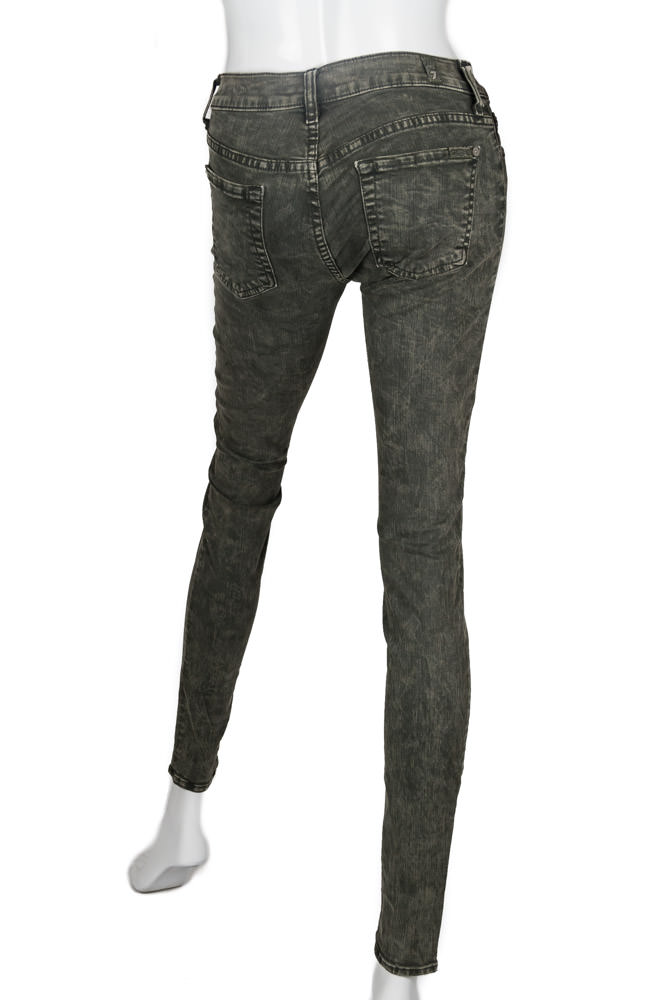 7 For All Mankind Printed Skinny Jeans