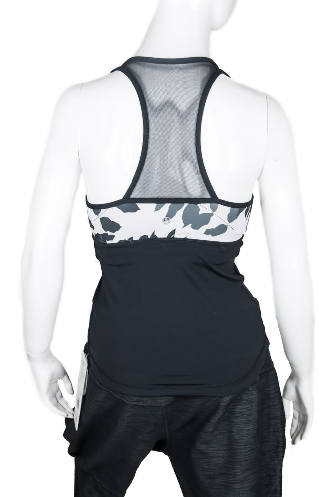 Lululemon tank with mesh back