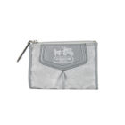 gray coach coin purse skinny mini